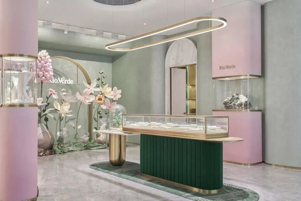 巴西风情高端珠宝店设计，热情与奢华的完美融合