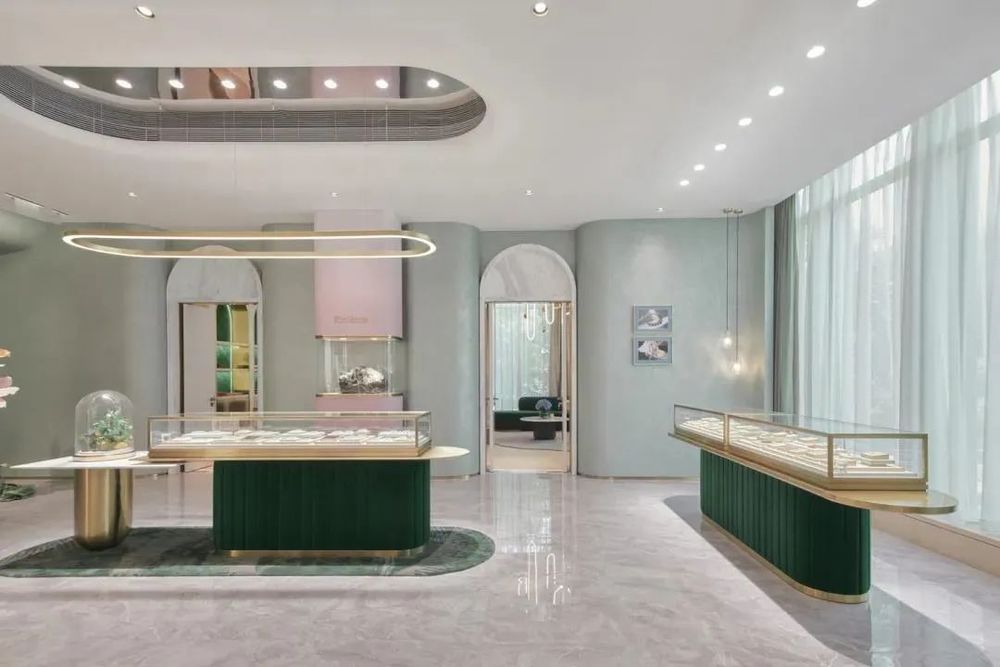 巴西风情高端珠宝店设计，热情与奢华的完美融合