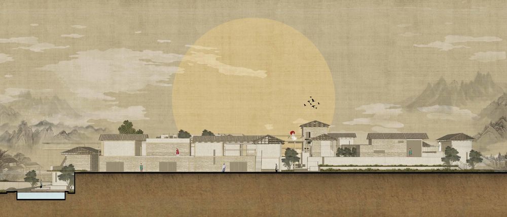 水边村的花席世界——乡村记忆的延续与景观建筑修复