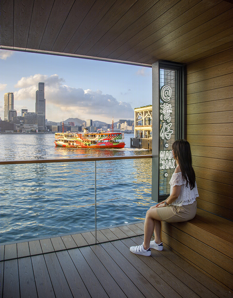 湾仔海滨花园 | 香港最长海滨长廊的重生设计