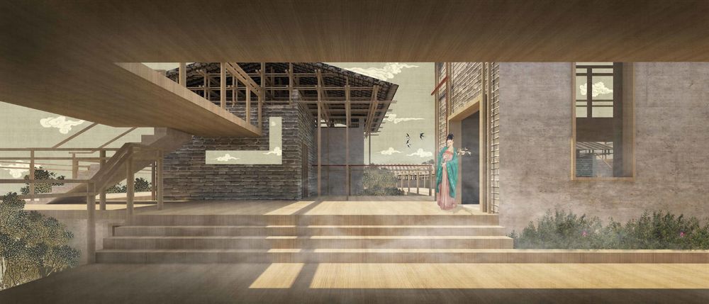 水边村的花席世界——乡村记忆的延续与景观建筑修复