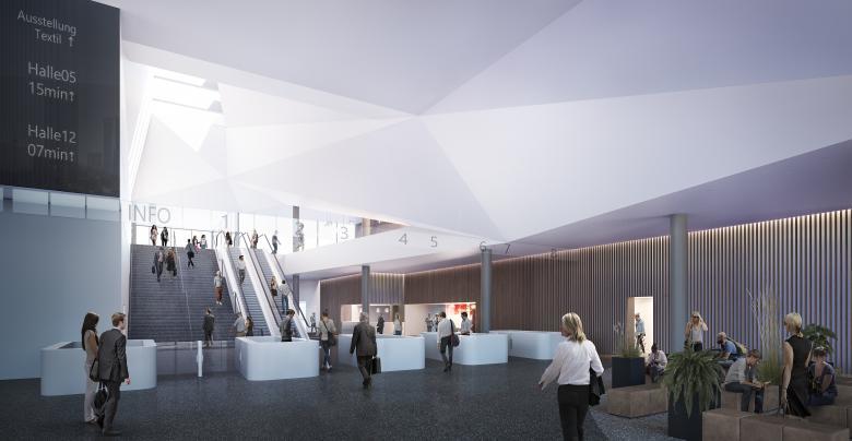 MA Architekten丨Messeeingang Süd丨德国