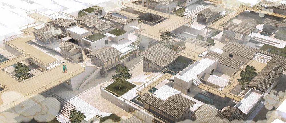 水边村的花席世界——乡村记忆的延续与景观建筑修复