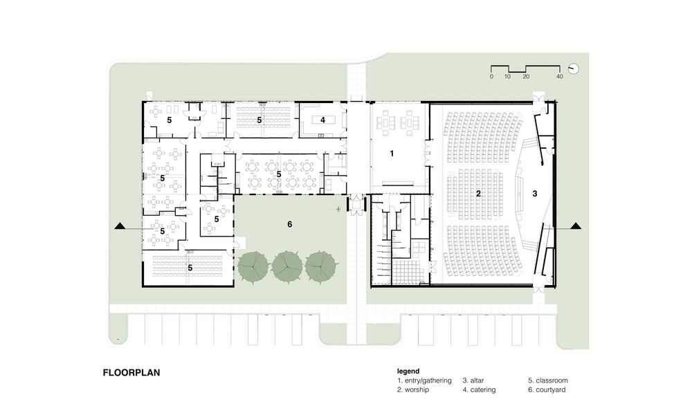 Liberty United Methodist Church / Dake Wells Architecture