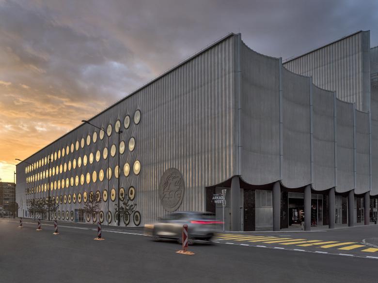 Architekturfotografie René Dürr丨Swiss Life Arena丨瑞士