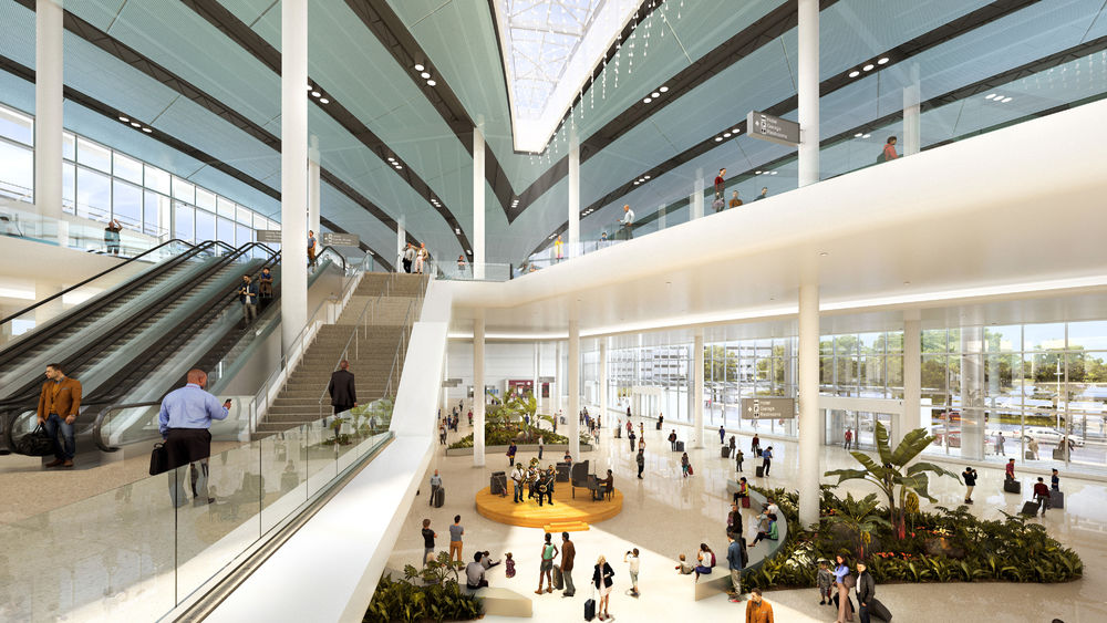 Louis Armstrong New Orleans International Airport | TILTPIXEL