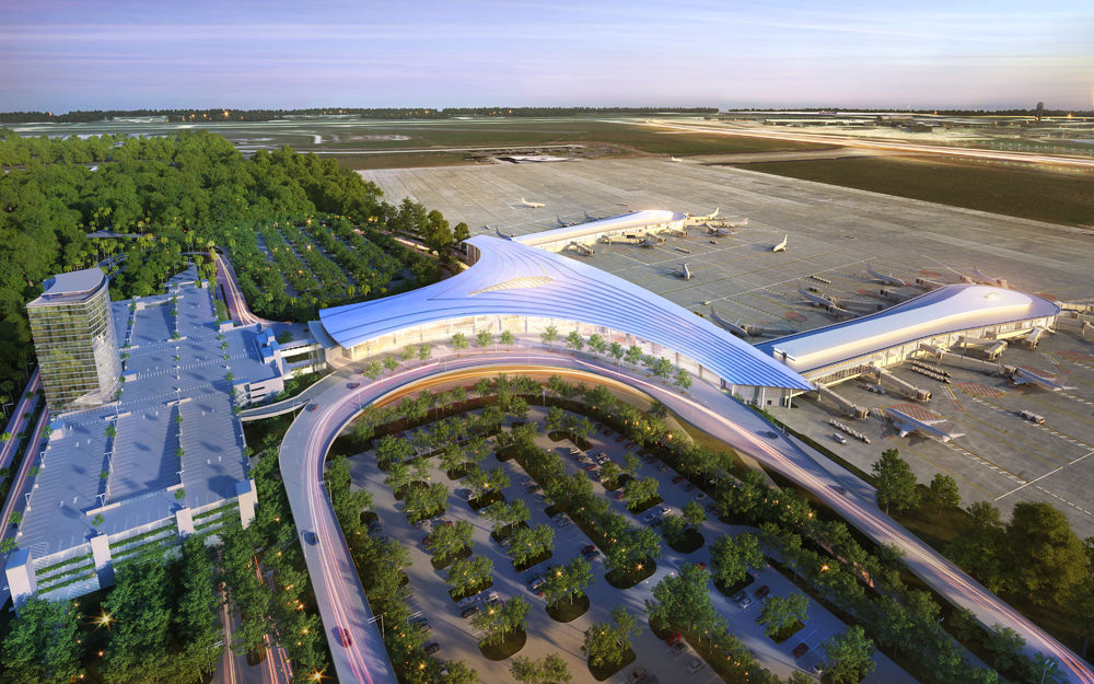 Louis Armstrong New Orleans International Airport | TILTPIXEL