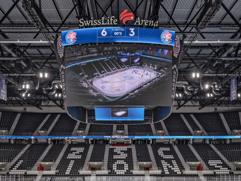 Architekturfotografie René Dürr丨Swiss Life Arena丨瑞士
