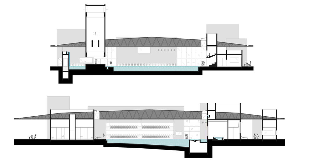 Arava Aquatic Sports Center / Zait Lev Architects