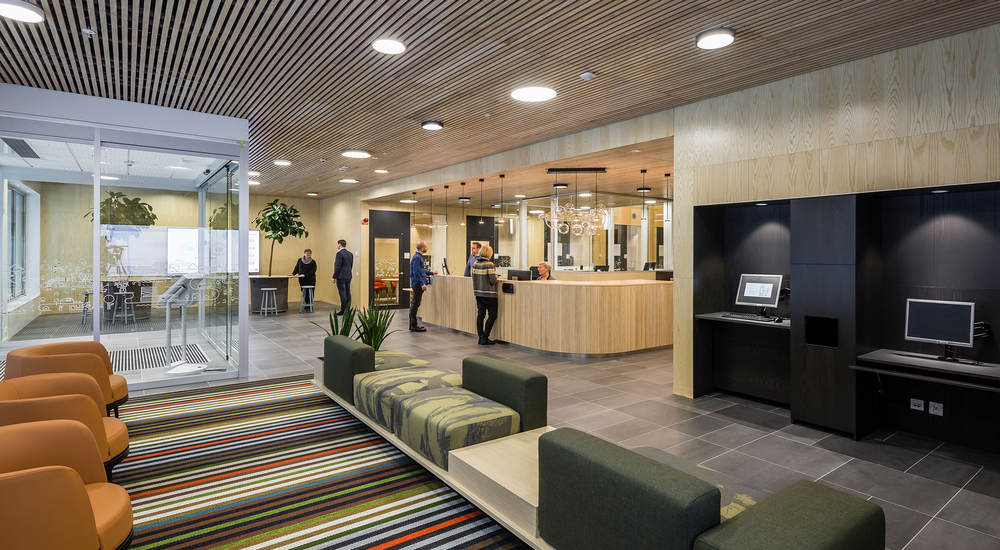 瑞典 Umeå市 Länsförsäkringar Västerbotten 银行办公室设计