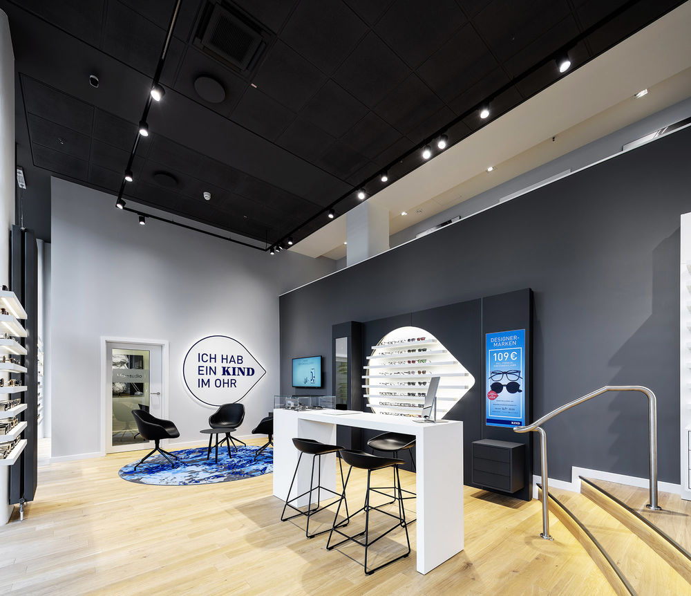 "KIND Flagshipstore Hamburg Eppendorf | 展示全新设计理念的视听光学旗舰店"