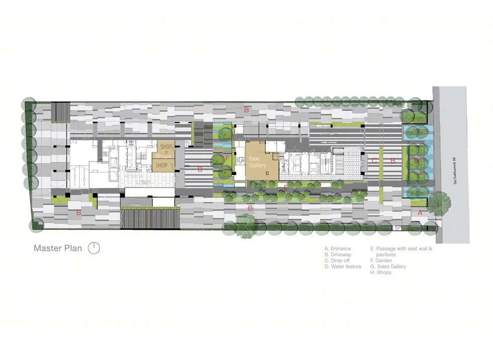 曼谷高密度住宅的绿色转变——Ashton Morph 住宅景观