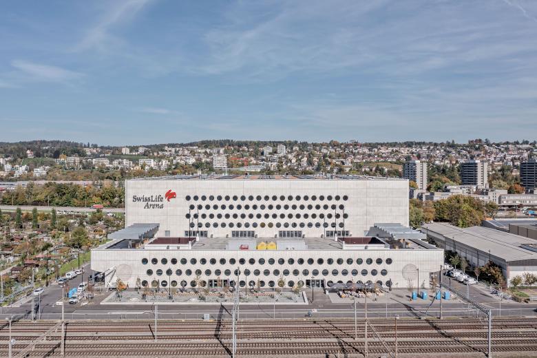 Architekturfotografie René Dürr丨Swiss Life Arena丨瑞士