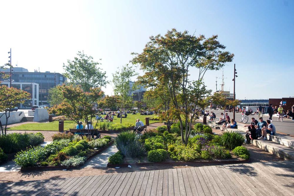 丹麦 Aalborg Waterfront 滨水区设计