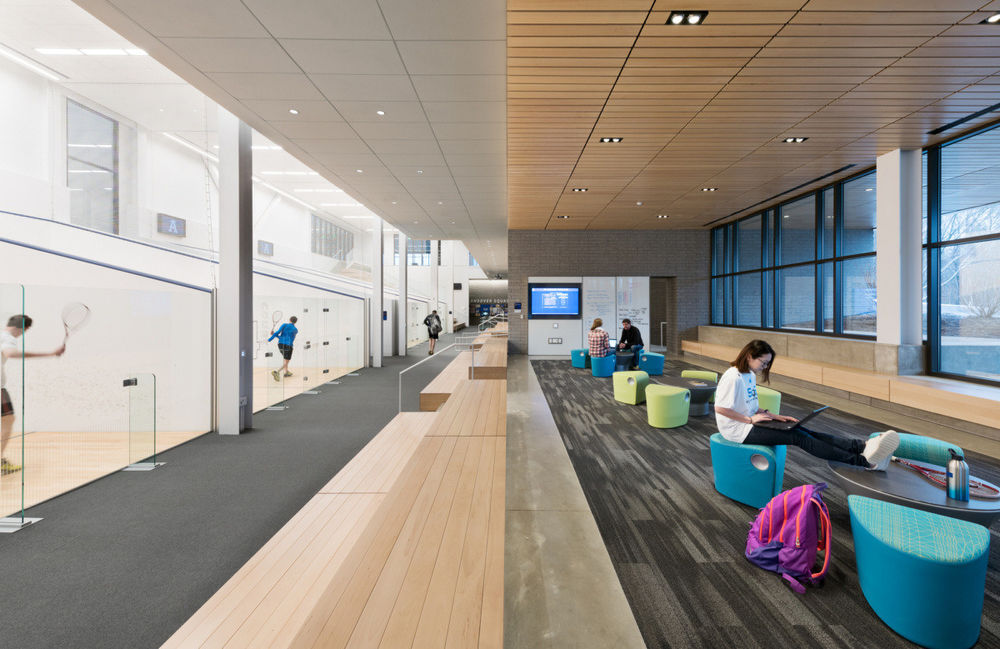 Perkins+Will 打造安多弗学院 Snyder Center 室内设计亮点解读