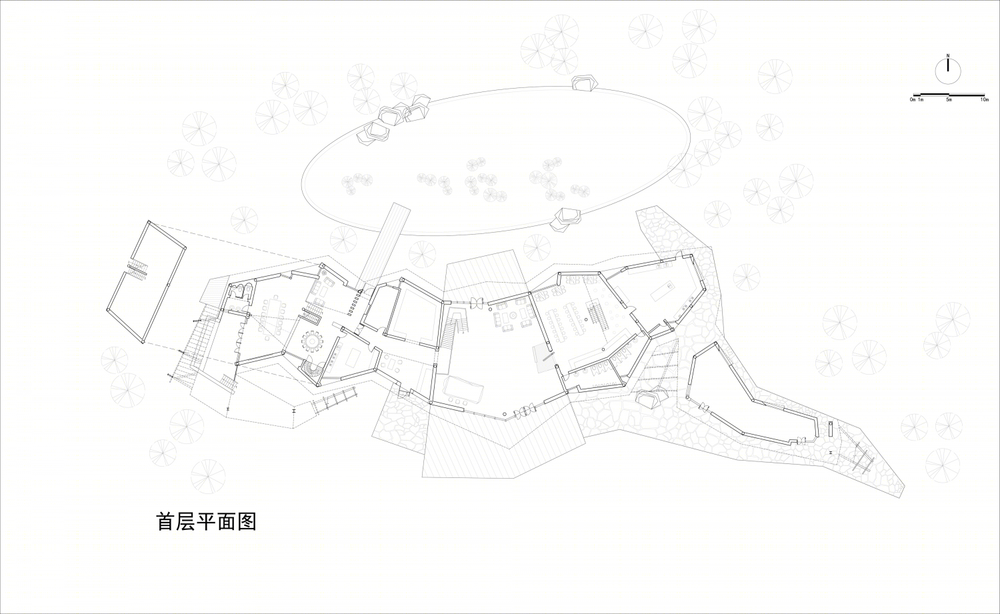 济南蓝石溪地农园会所——绿色有机生长空间