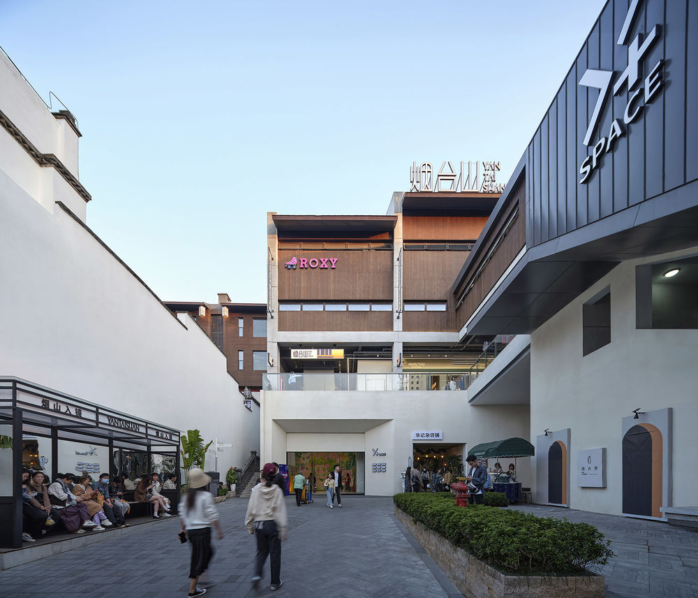 福州烟台山商业街景营造 / 宇合光年