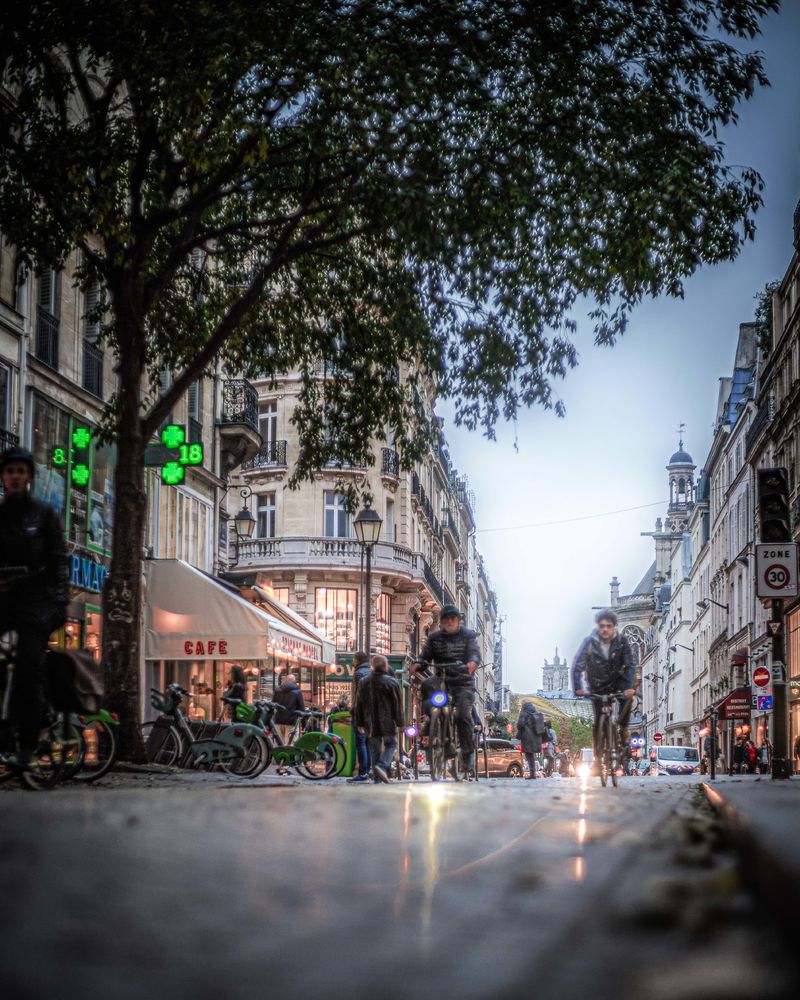 Street photography in Paris