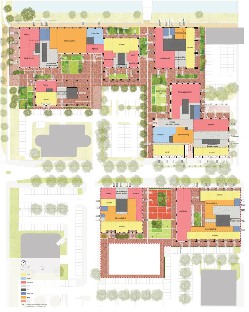 阿姆斯特丹 Hogehilweg 混合社区 | 绿色生态与都市风格的和谐融合