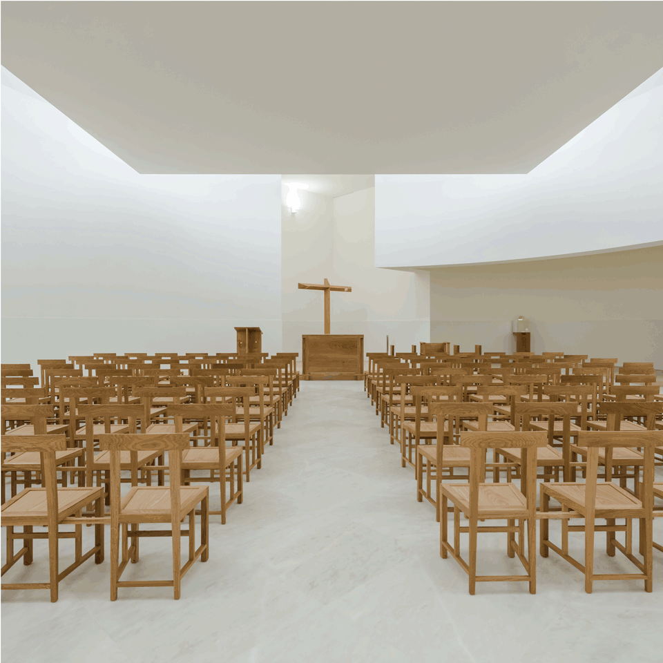 Saint-Jacques-de-la-Lande教堂，法国雷恩 / Álvaro Siza Vieira
