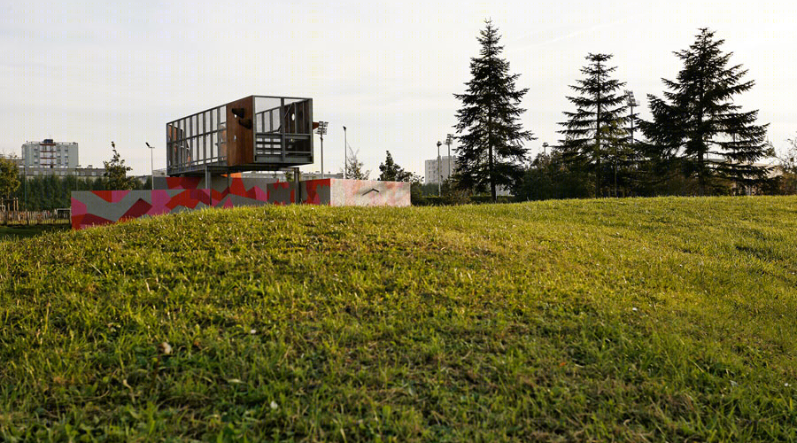 法国 Lyon Meadows 公园 | 现代英式花园，娱乐休闲胜地