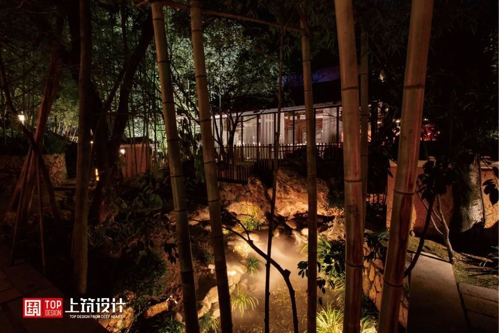 上筑出品 | 株洲晴溪庄园 | 传统庭院中的优雅灯光设计