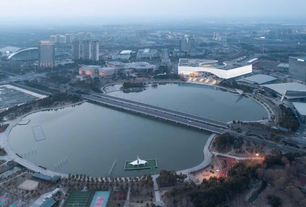 扬州运河大剧院——现代演绎的公园城市文化综合体