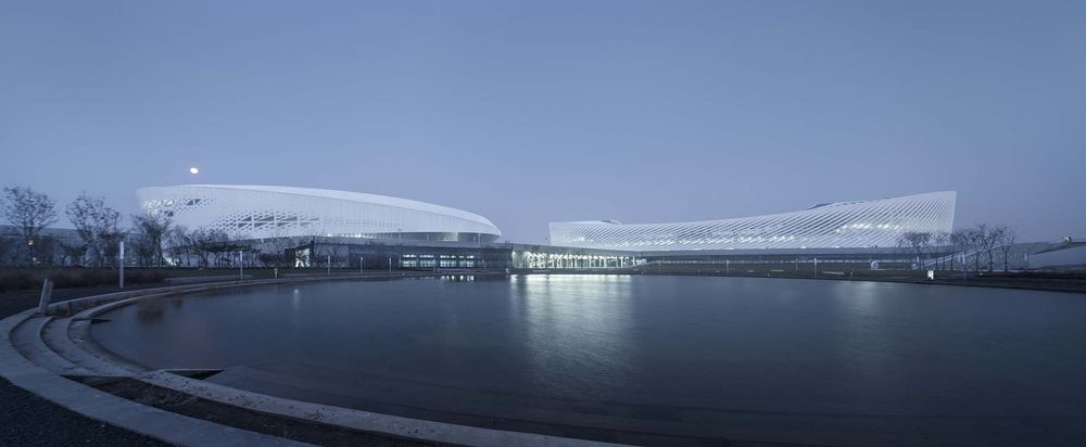 青岛市民健身中心 | 建筑与室内设计的完美融合