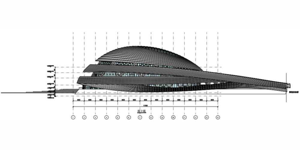 四川南充市复杂钢结构体育场馆设计 | 兼具功能与美观
