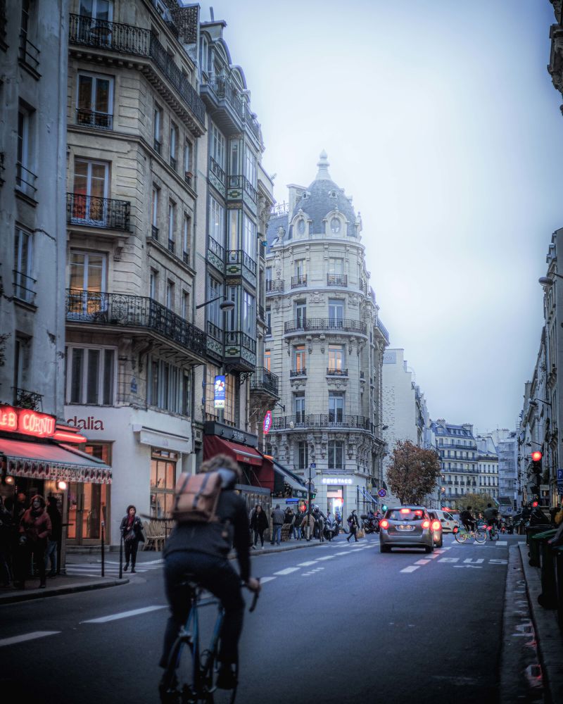 Street photography in Paris