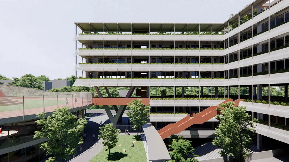 局内设计丨深圳 坂田街道宝岗小学改扩建工程  建筑设计 丨中国深圳