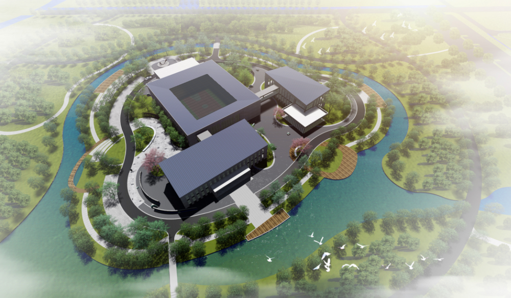 龙腾特钢休闲运动中心 | 有机建筑与自然的和谐共生