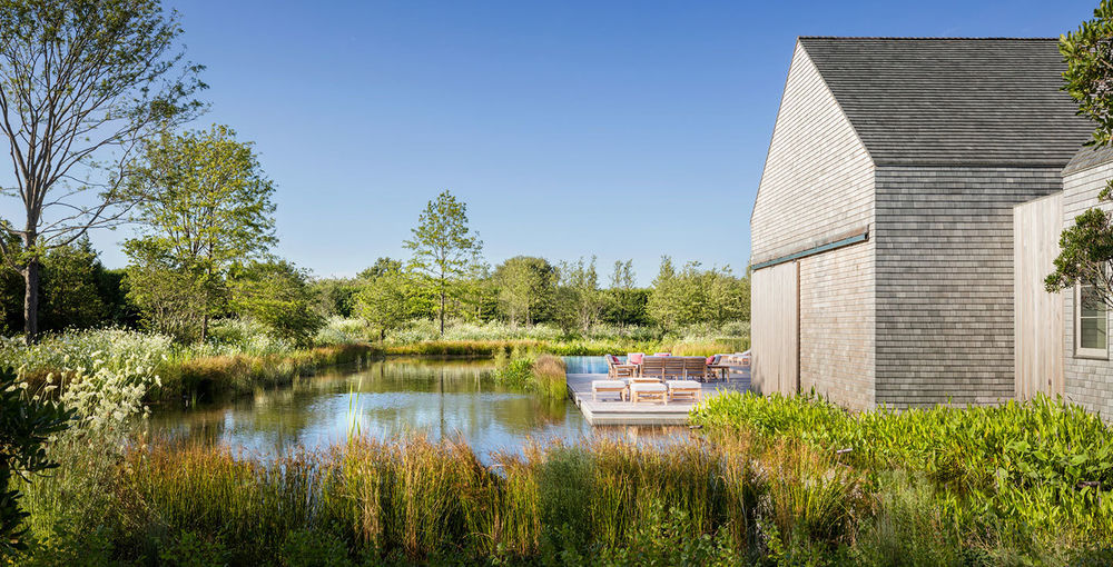 美国萨加波纳克小镇的自然别墅景观 by Rees Roberts & Partners