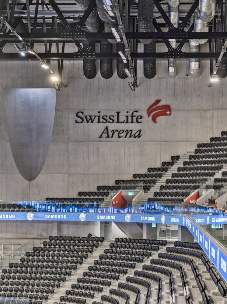 Architekturfotografie René Dürr丨Swiss Life Arena丨瑞士