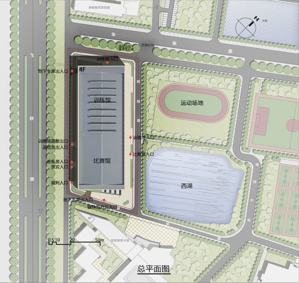 吉林大学前卫南区体育馆 | 绿色节能的体育建筑设计典范
