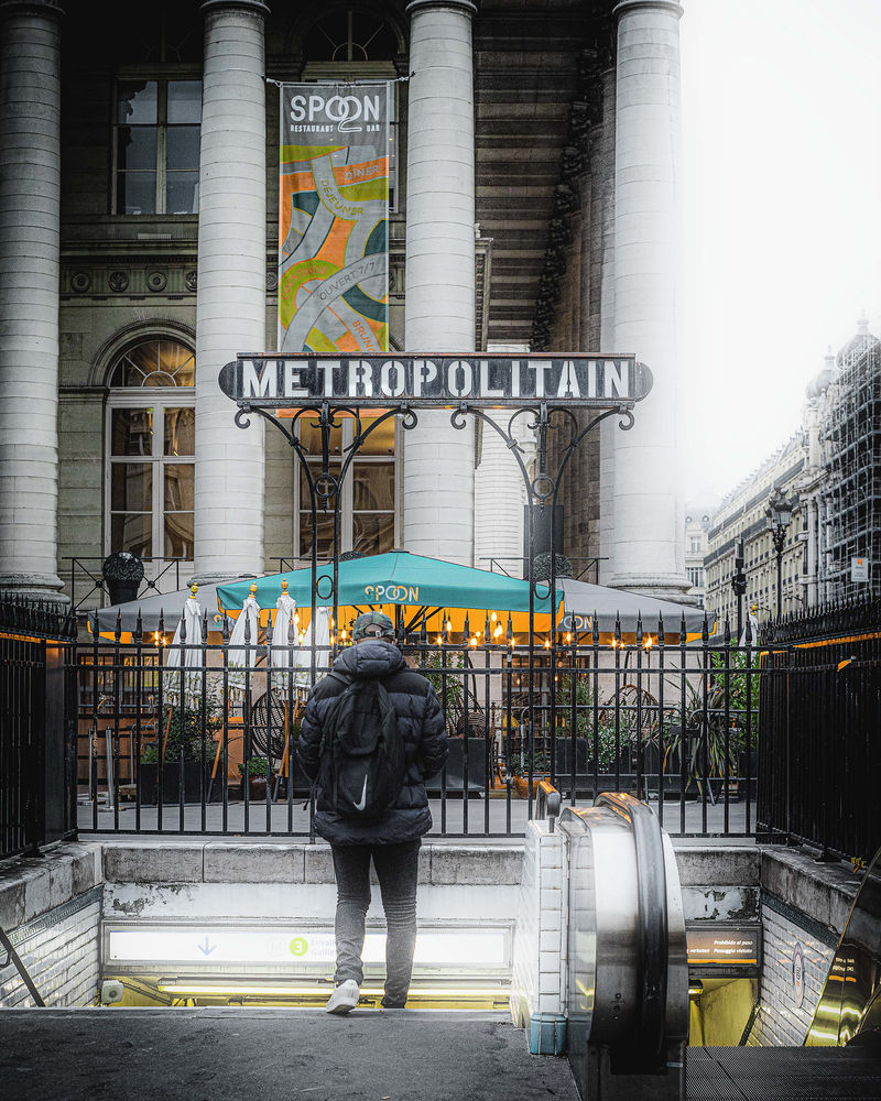 Street photography in Paris