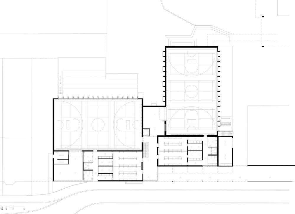Met Architects 翻新瑞士巴塞尔 Vogelsang 体育馆，展现 60 年代设计风格