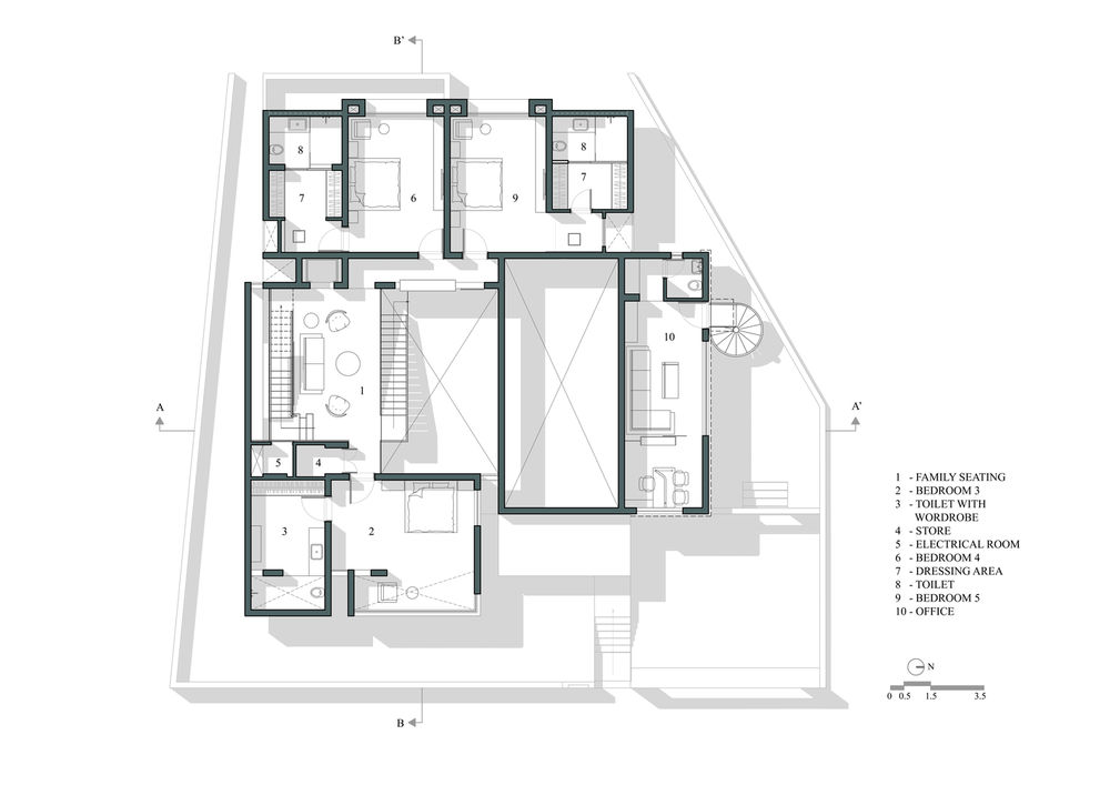 乡村里的独特存在——Sarpanch House