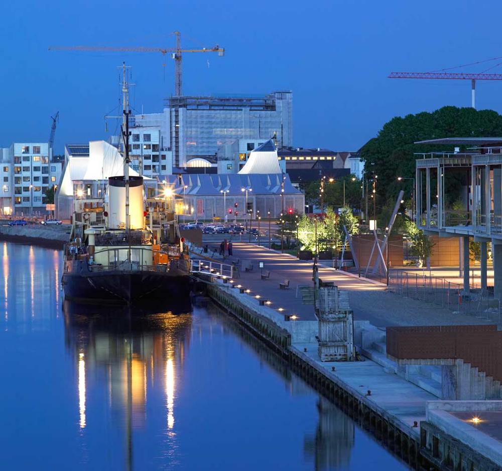 丹麦 Aalborg Waterfront 滨水区设计