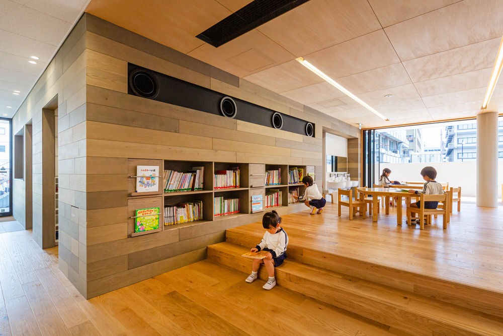 RJ Nursery / HIBINOSEKKEI + Youji no Shiro + Kids Design Labo