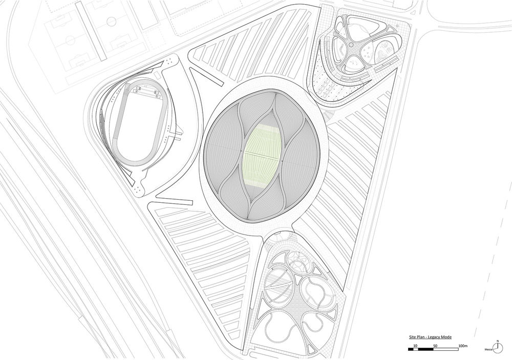 Al Janoub体育场，卡塔尔 / Zaha Hadid Architects