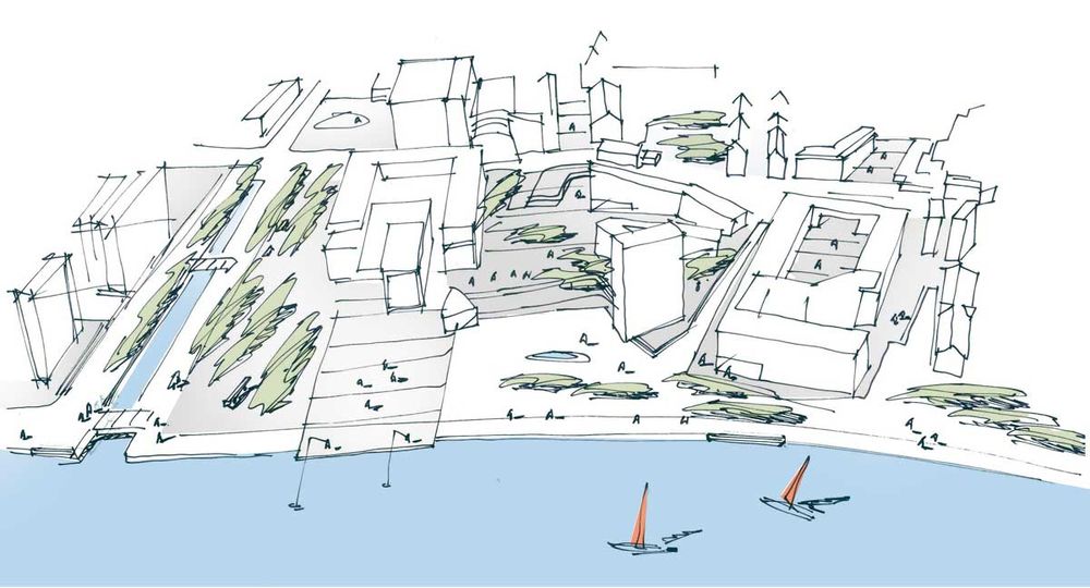 丹麦 Aalborg Waterfront 滨水区设计