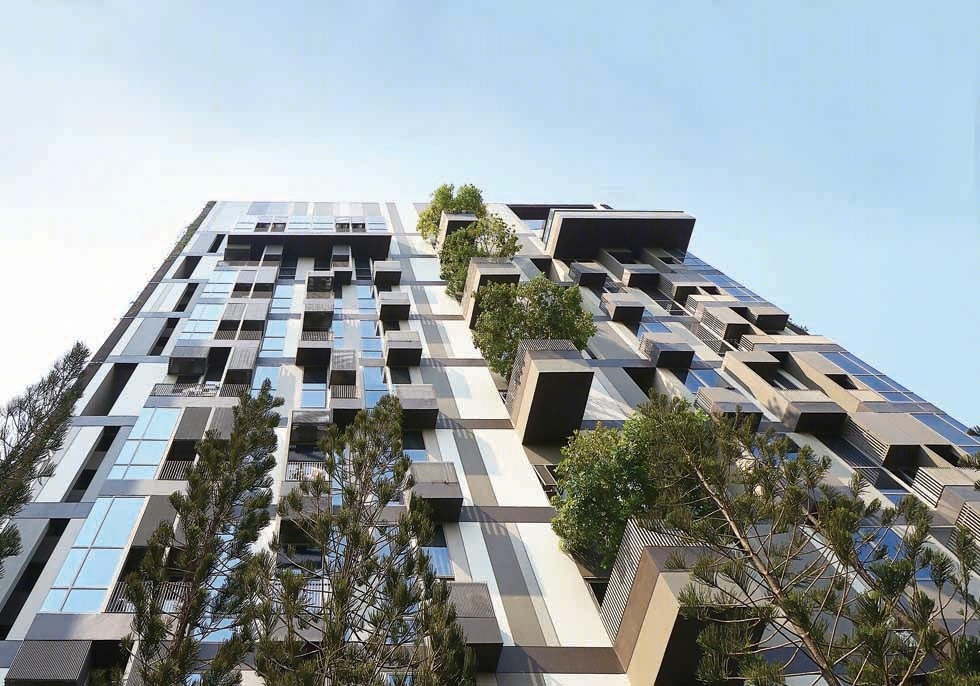 曼谷高密度住宅的绿色转变——Ashton Morph 住宅景观