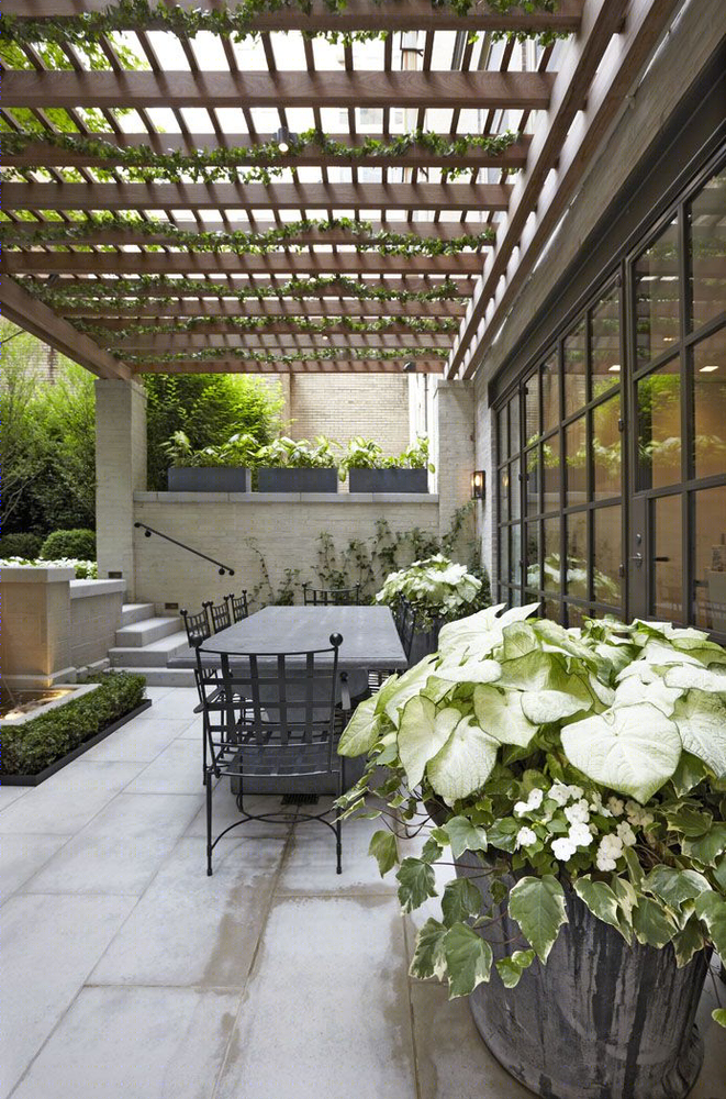 城市中的绿洲 | Edmund Hollander Landscape Architects 打造的城市庭院和屋顶