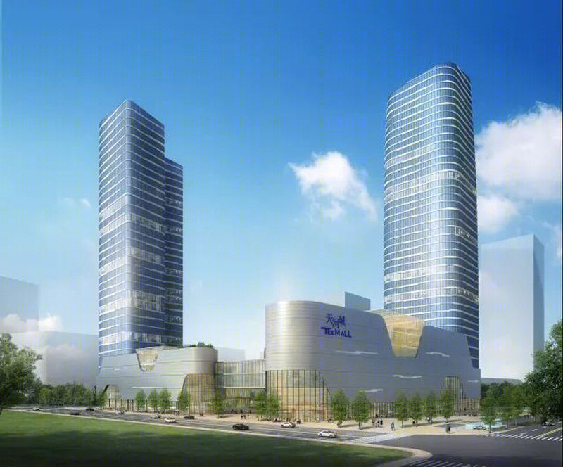 粤海广场“双 L”建筑布局打破封闭边界