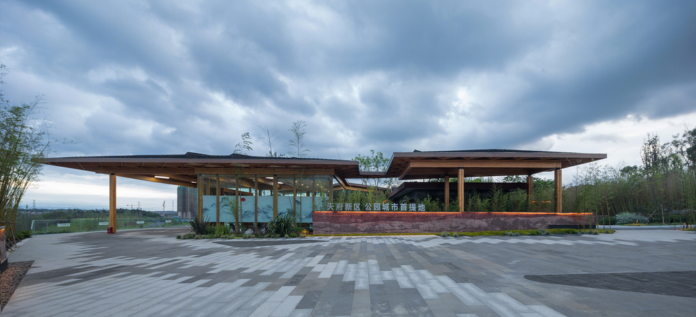 成都天府新区“公园之城”展览馆 | 竹文化融入生态景观