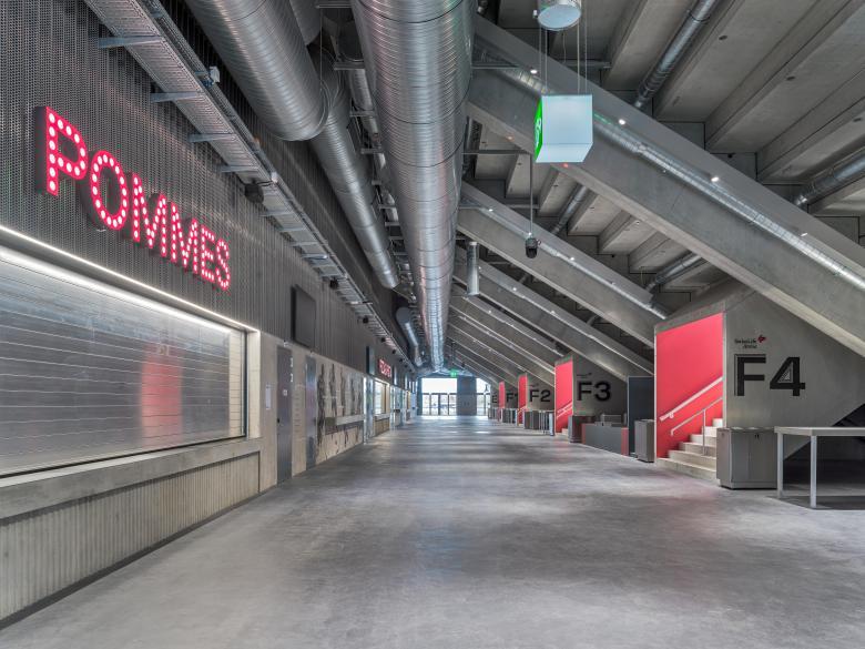 Architekturfotografie René Dürr丨Swiss Life Arena丨瑞士