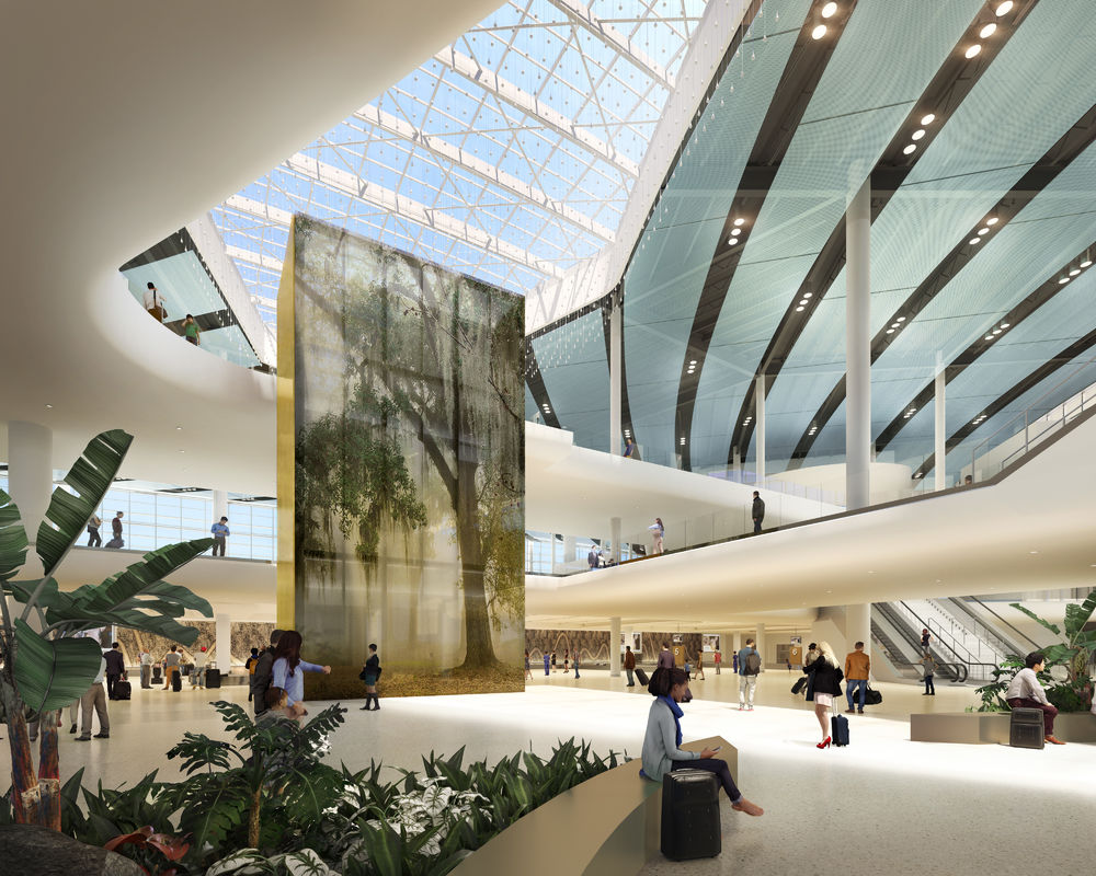 Louis Armstrong New Orleans International Airport | TILTPIXEL