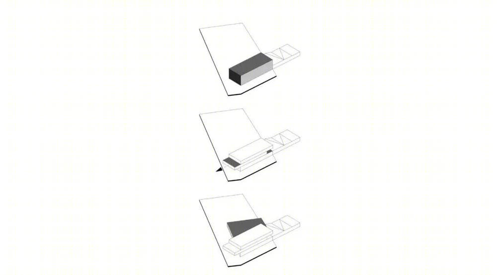 弯曲的玻璃 | 法国郊区现代办公建筑设计