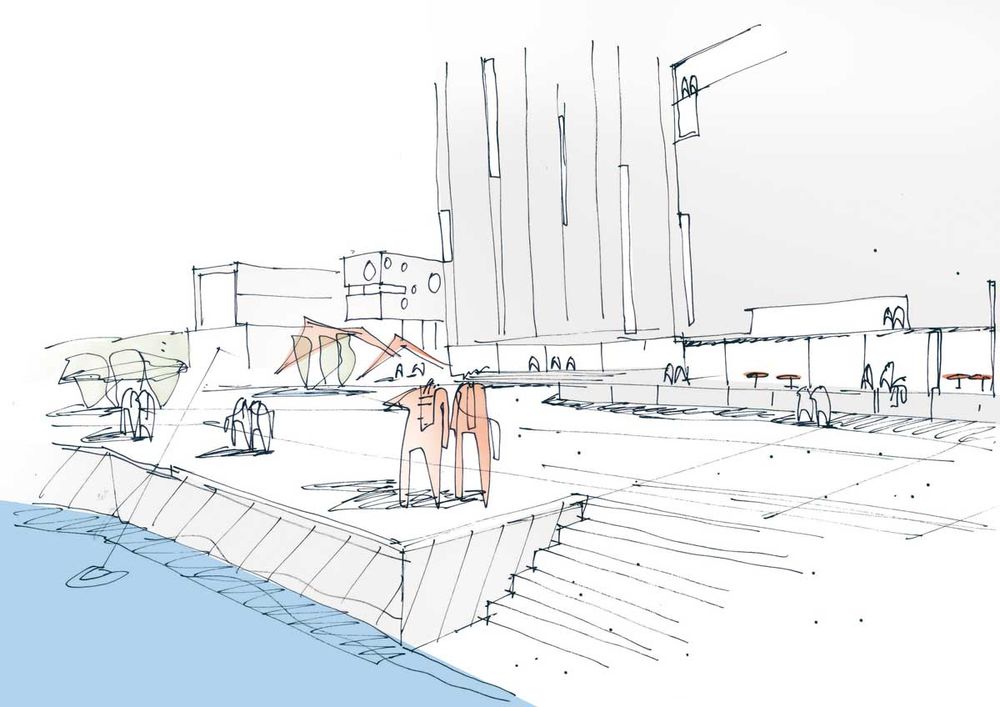 丹麦 Aalborg Waterfront 滨水区设计